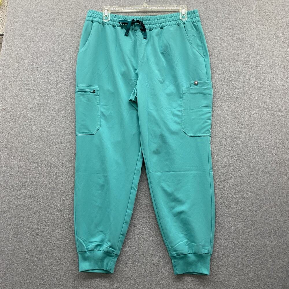 FIGS Pants Womens XXL Carribean Teal Green Uman Relaxed Jogger Scrub Pants